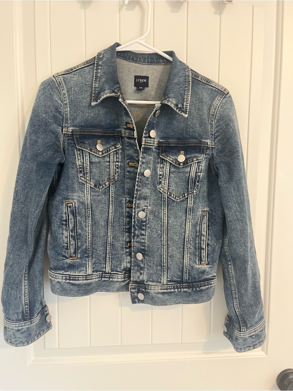 J. Crew Women’s Faded Blue Denim Jacket
